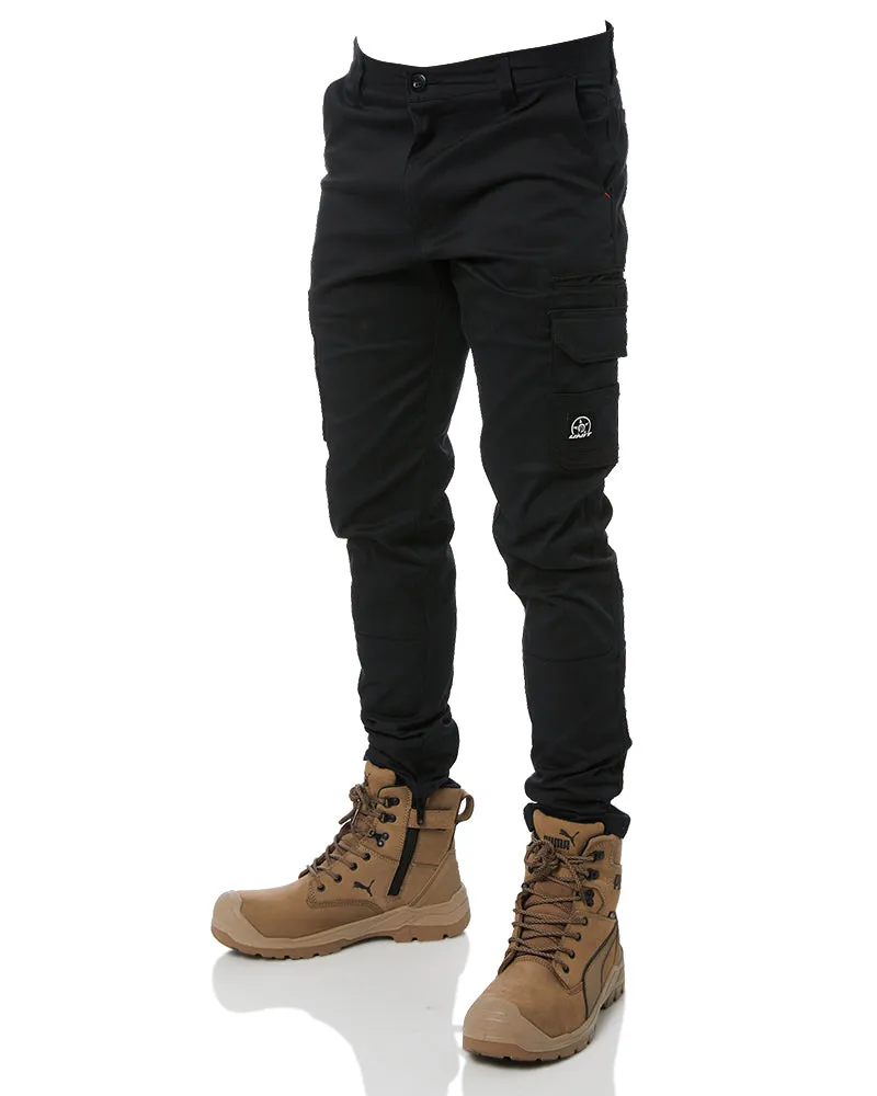 Demolition Stretch Cargo Pant - Black