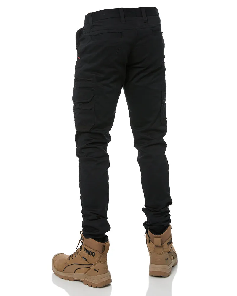 Demolition Stretch Cargo Pant - Black