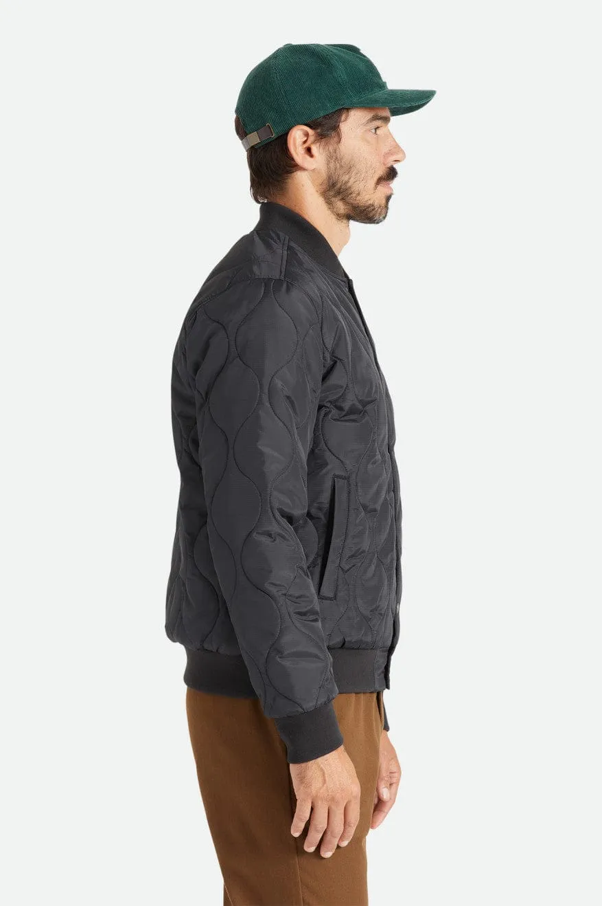 DILLINGER QUILTED BOMBER JKT