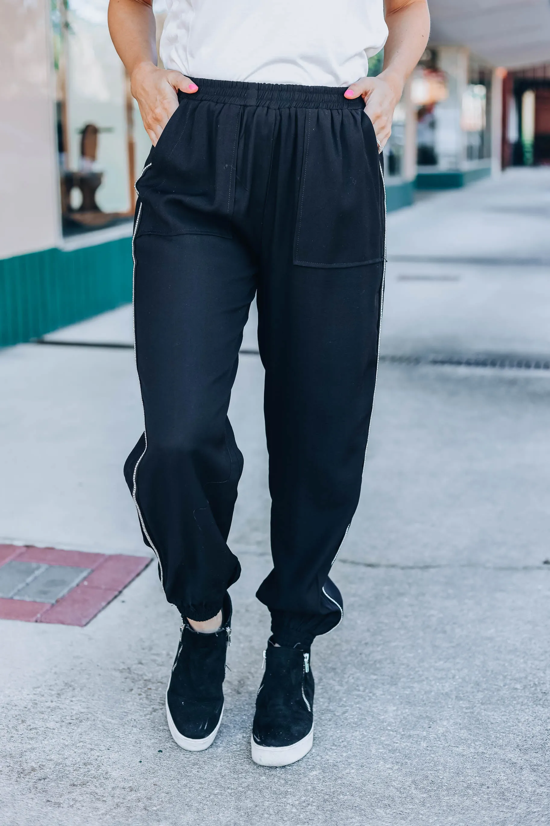 Drew Jogger Pants - Black