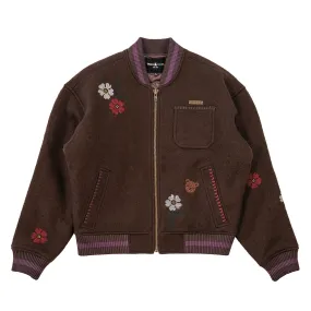 Embroidered Bomber Jacket