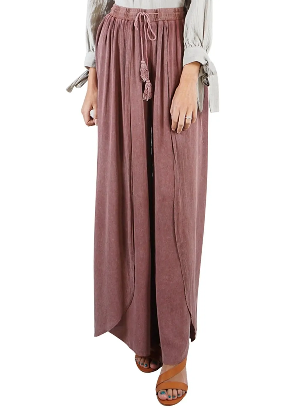 Everyday Palazzo High Waist Summer Day Pant