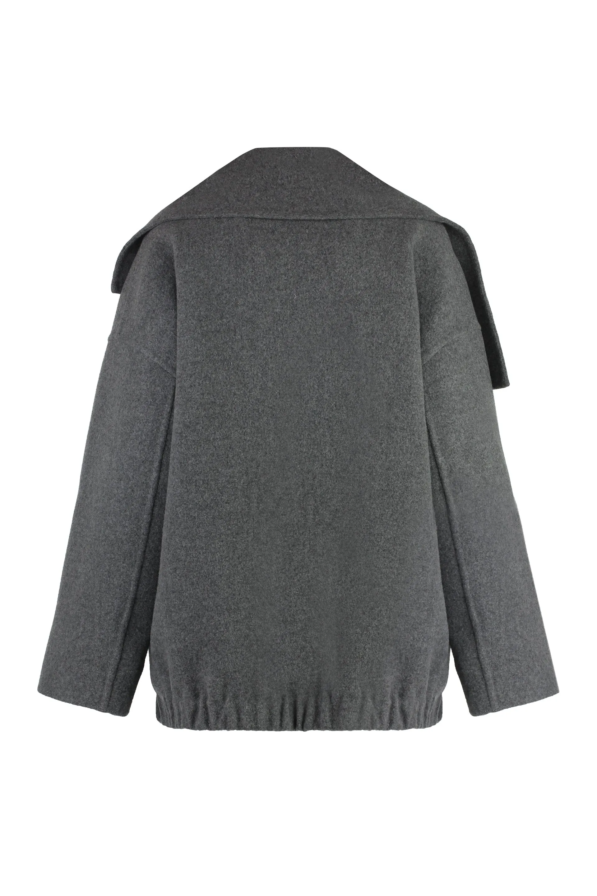 FABIANA FILIPPI Oversize Virgin Wool Bomber Jacket for Women