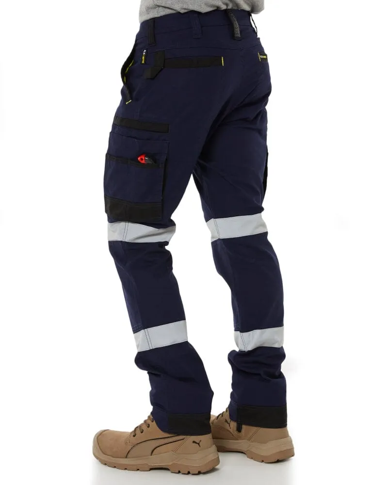 Flex and Move Taped Stretch Utility Cargo Pant - Navy