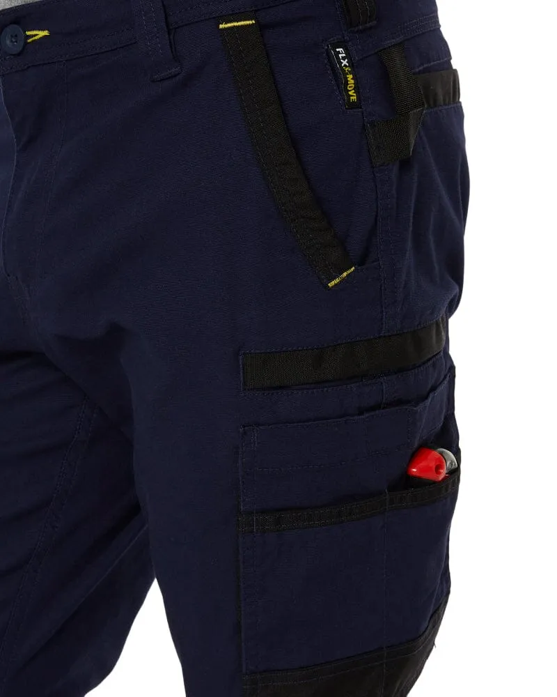 Flex and Move Taped Stretch Utility Cargo Pant - Navy