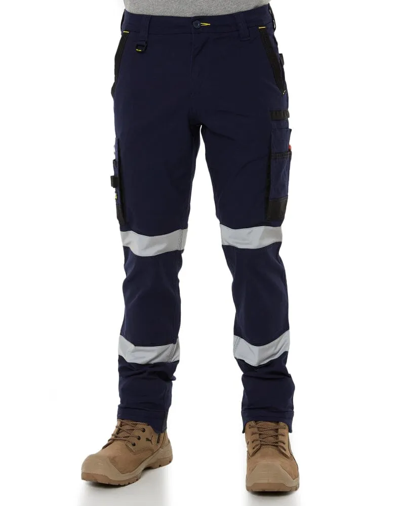 Flex and Move Taped Stretch Utility Cargo Pant - Navy