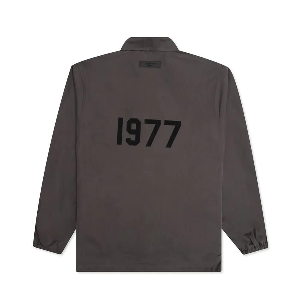 FOG ESSENTIALS SS22 OFF BLACK 1977 COACH JACKET