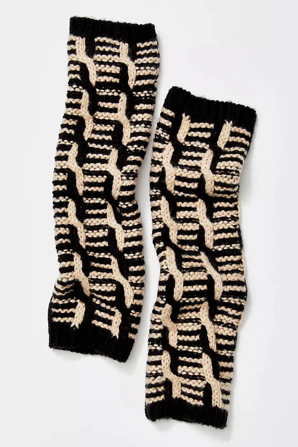 Free People Mariella Cable Knit Arm Warmers