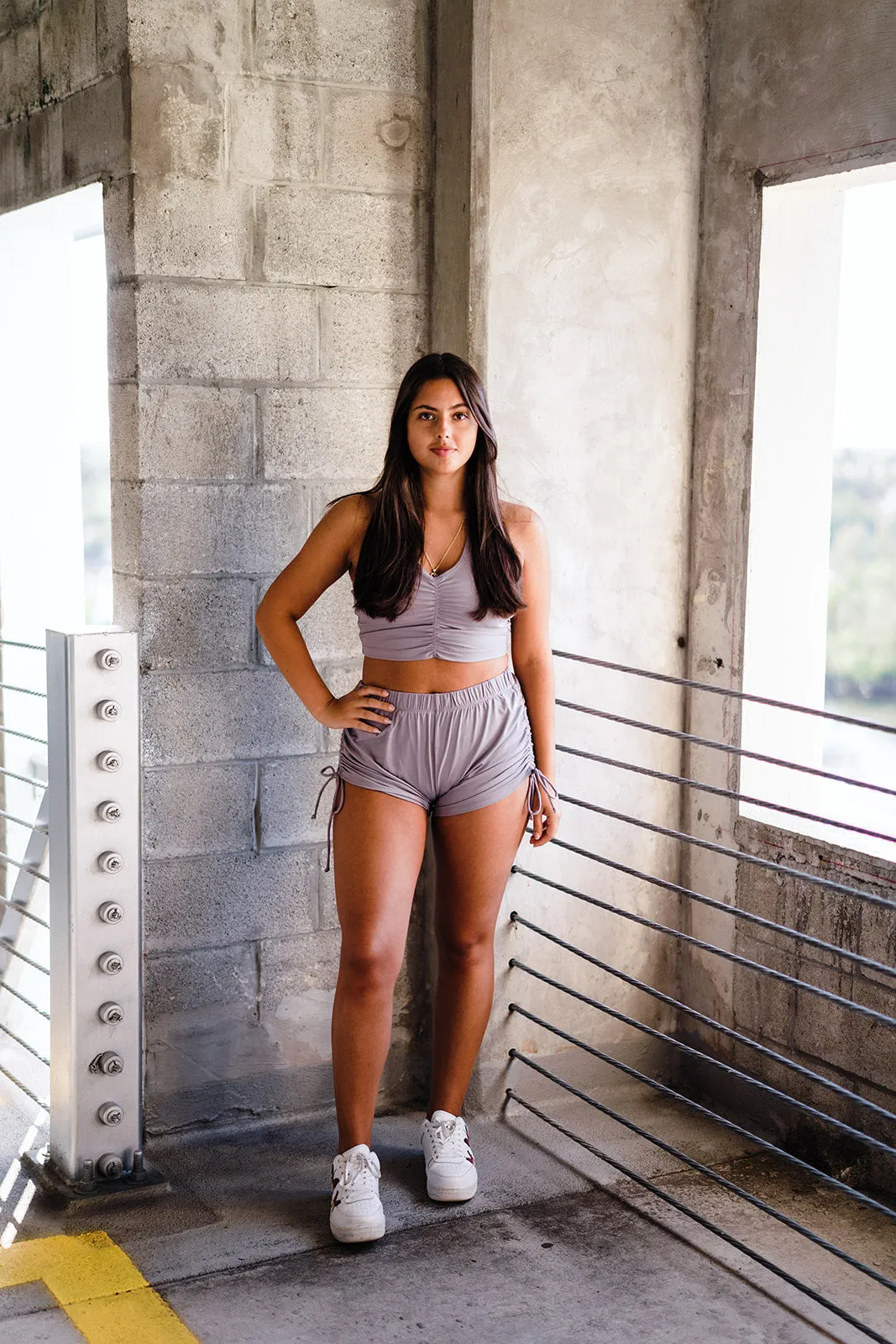 Grey Onyx Bra Top