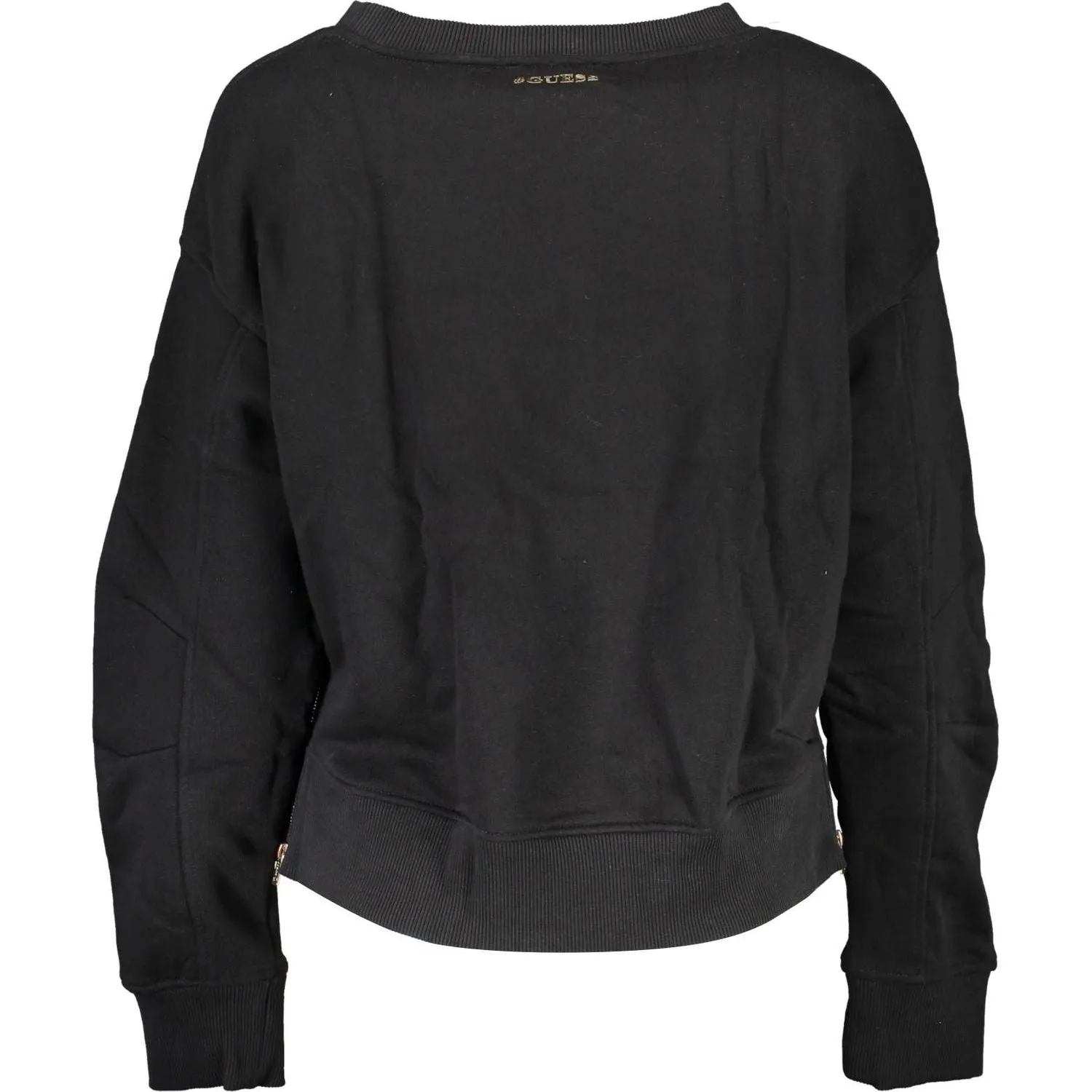 Guess Jeans Black Cotton Women Sweater