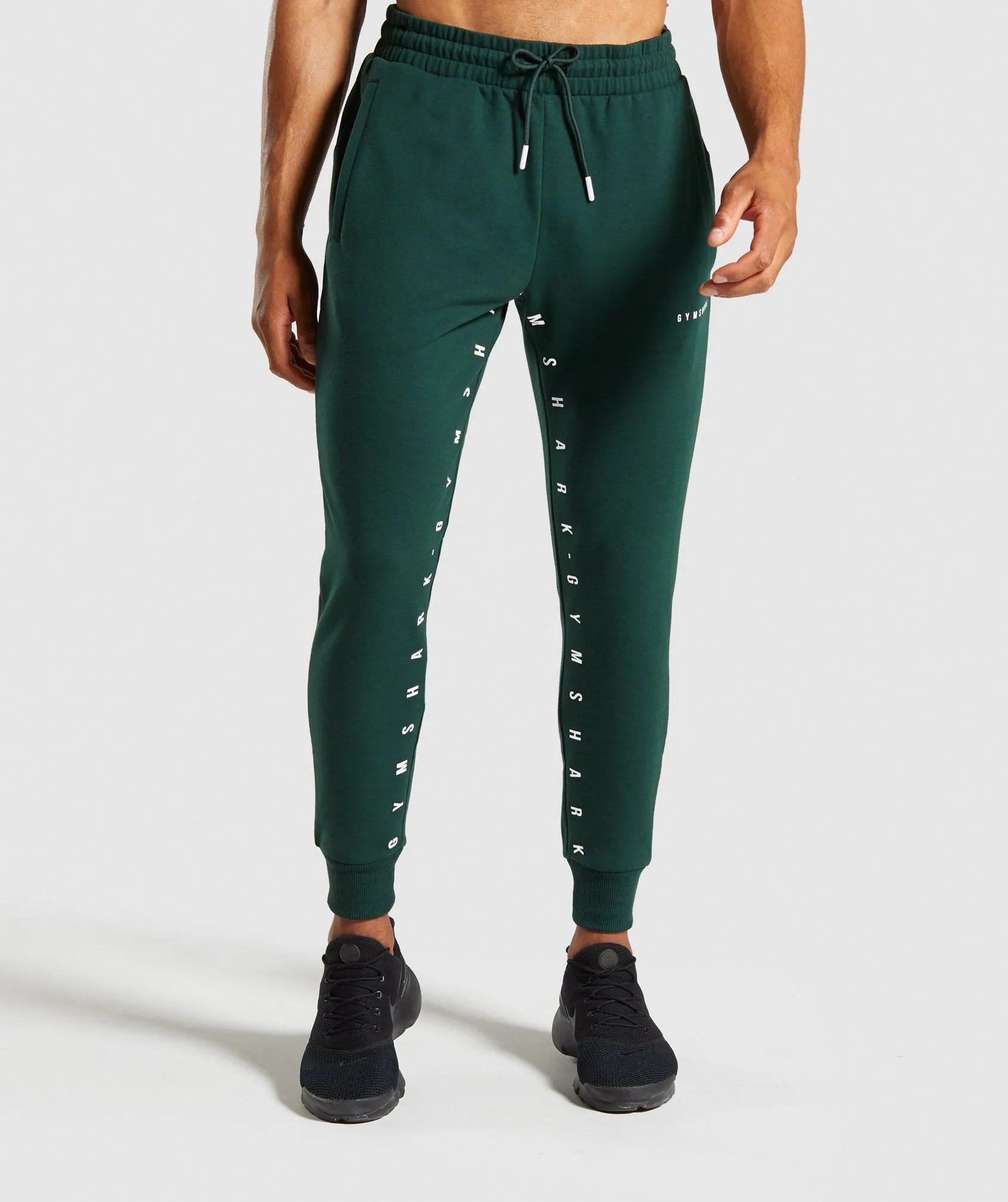 Gymshark Contrast Joggers- Green