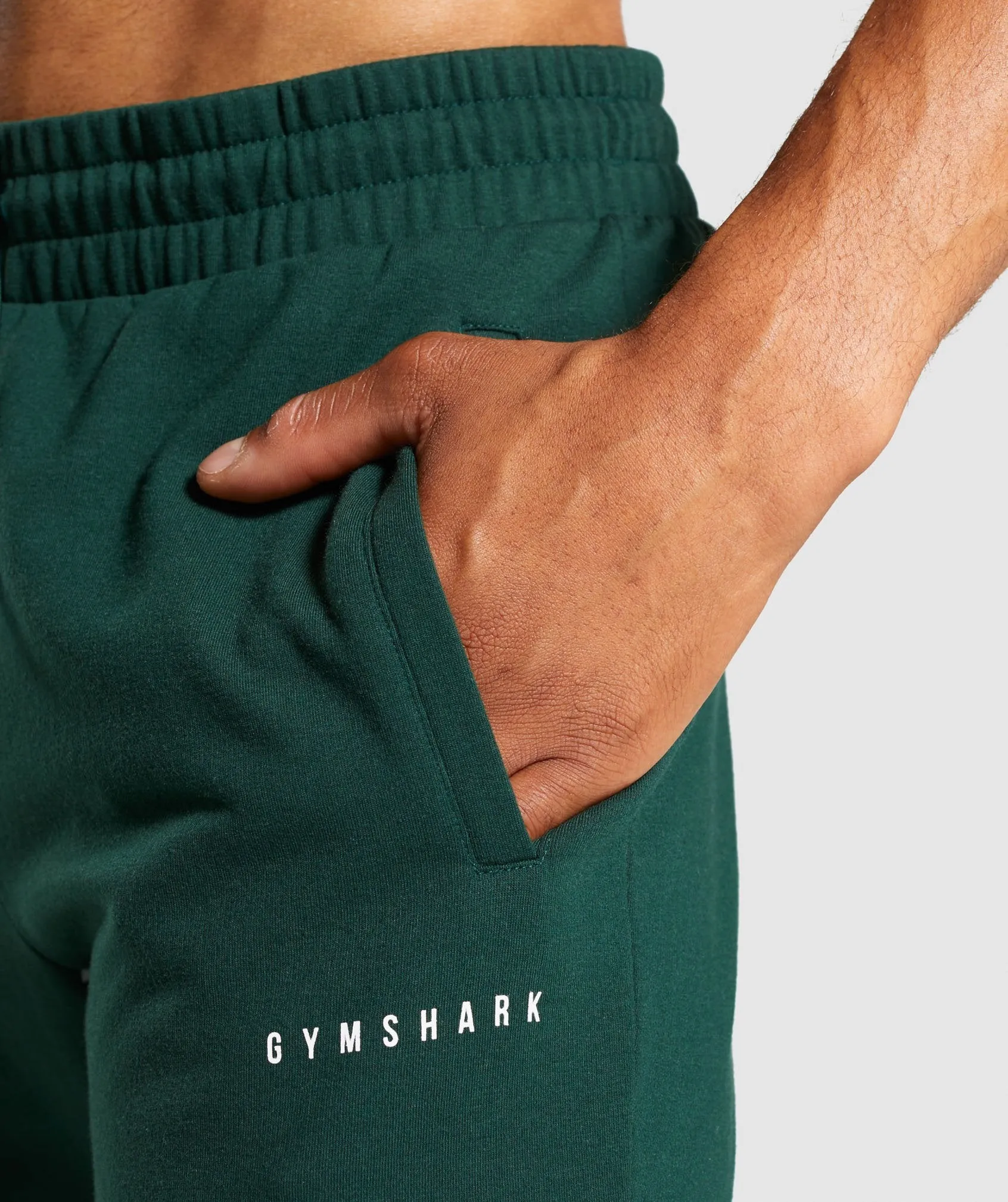 Gymshark Contrast Joggers- Green