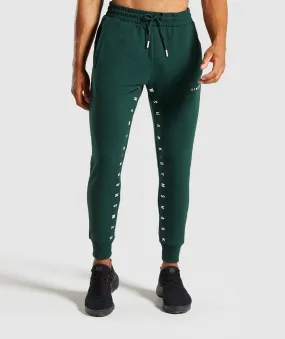 Gymshark Contrast Joggers- Green