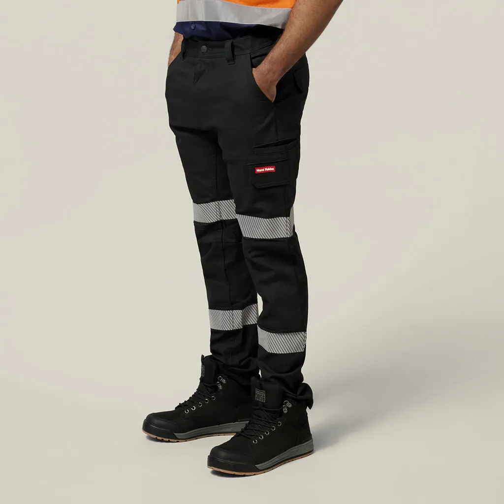 Hard Yakka Reflective Stretch Canvas Cargo Pant (Y02855)