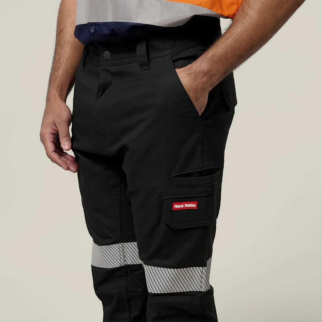 Hard Yakka Reflective Stretch Canvas Cargo Pant (Y02855)