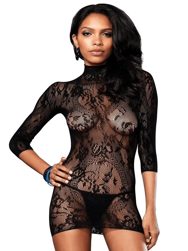 High Life Lace Mini Dress