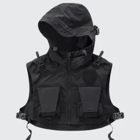 Hooded Short Vest