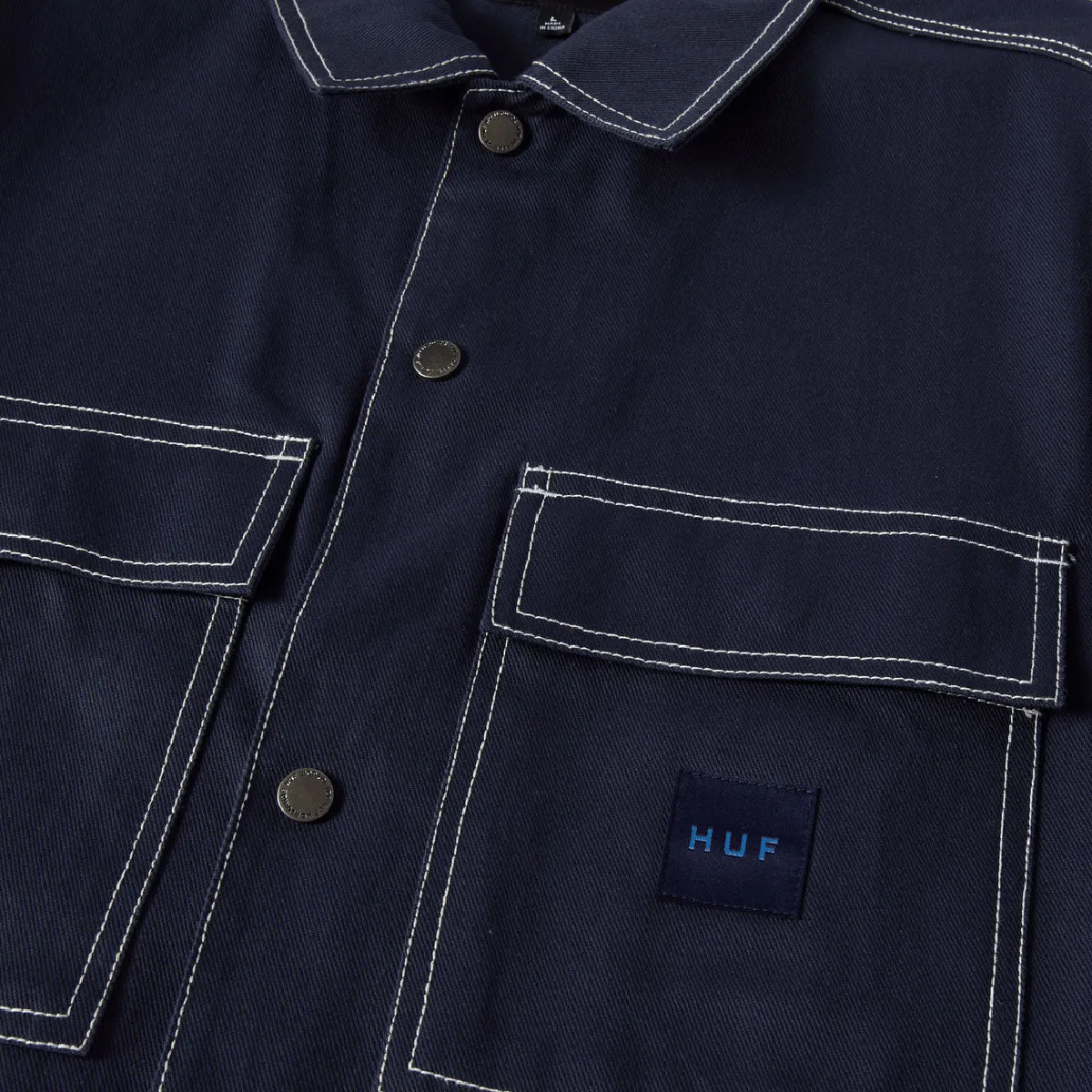 Huf Mason Shacket Jacket - Navy