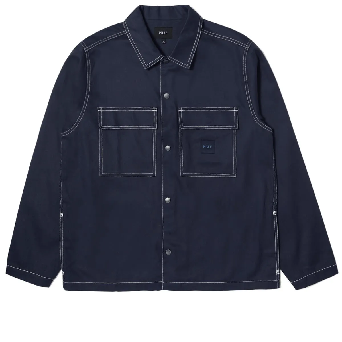 Huf Mason Shacket Jacket - Navy