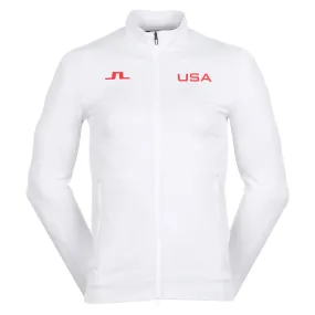 J.Lindeberg Golf x USA Herve Seamless Olympic Mid Layer Jacket