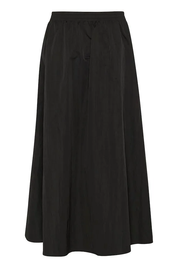 KAFFE Evi Skirt in Black Oyster