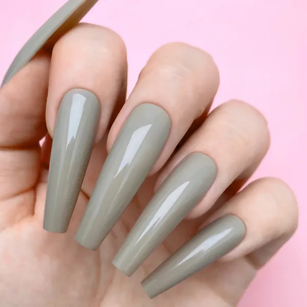 Kiara Sky All-in-One Gel   Polish Duo - 5019 Cray Grey