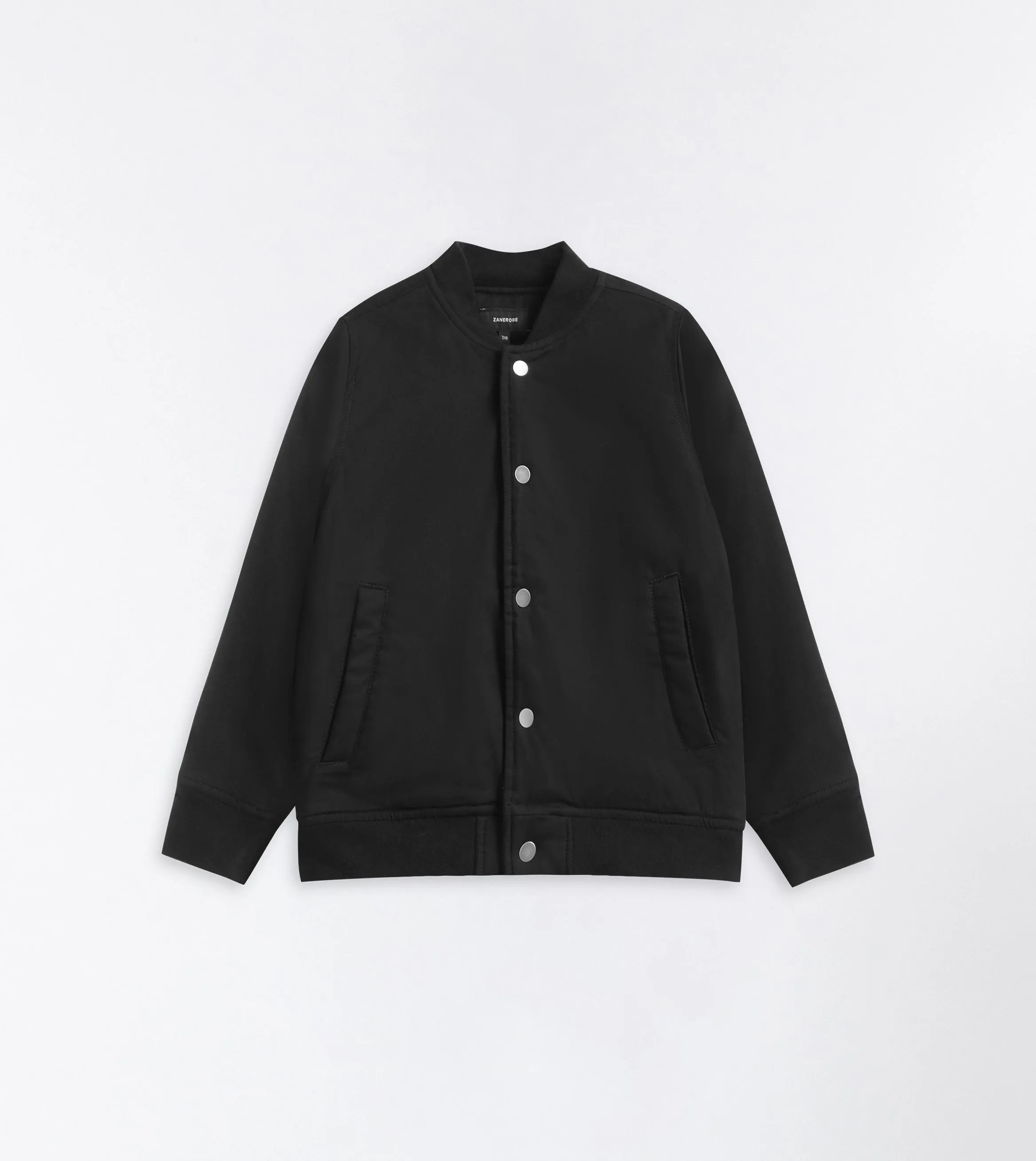 Kids Wolf Bomber Black