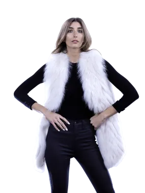 La Fiorentina - Plush Fox Fur Vest