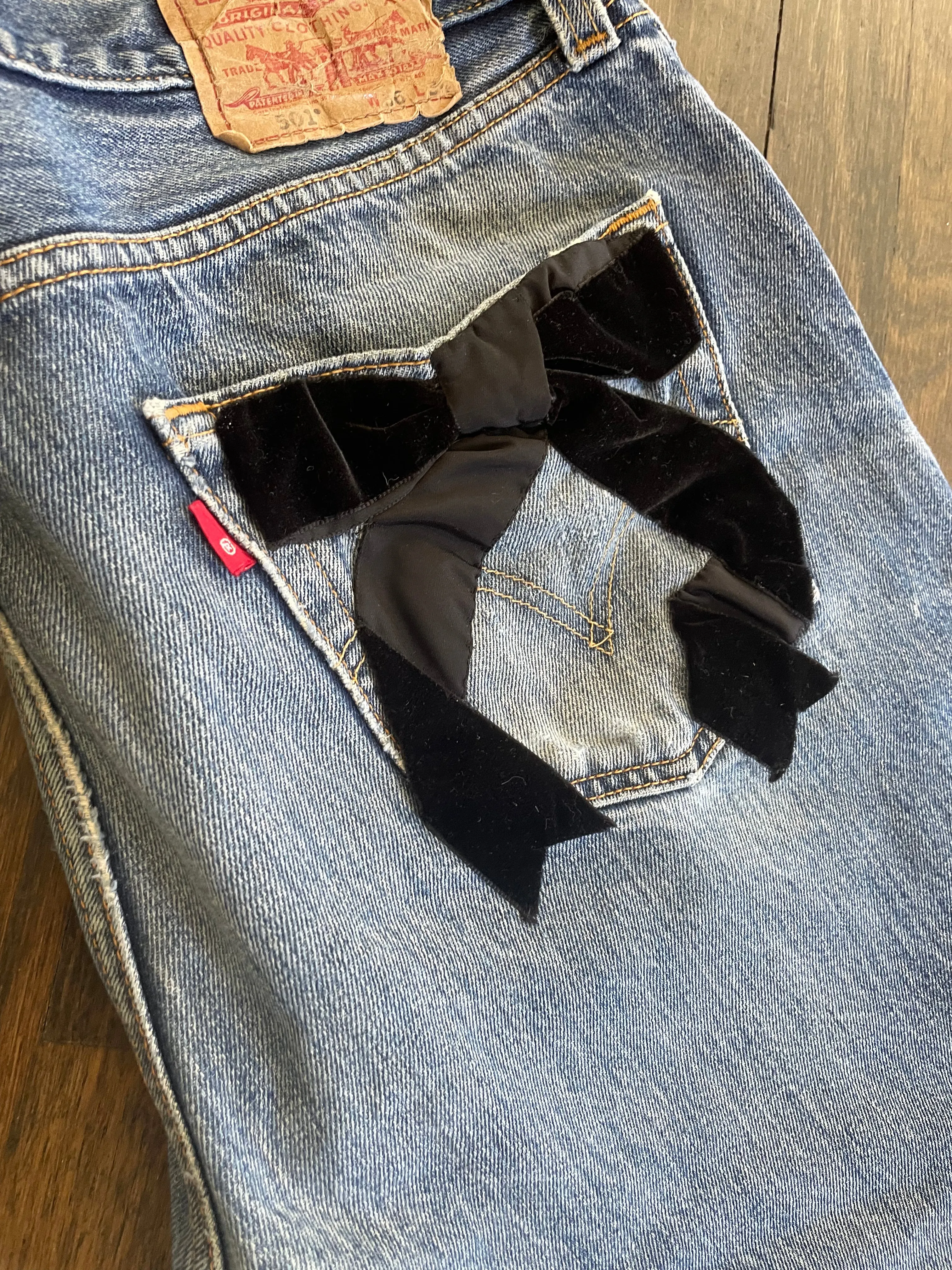 Levi’s Bow Jeans