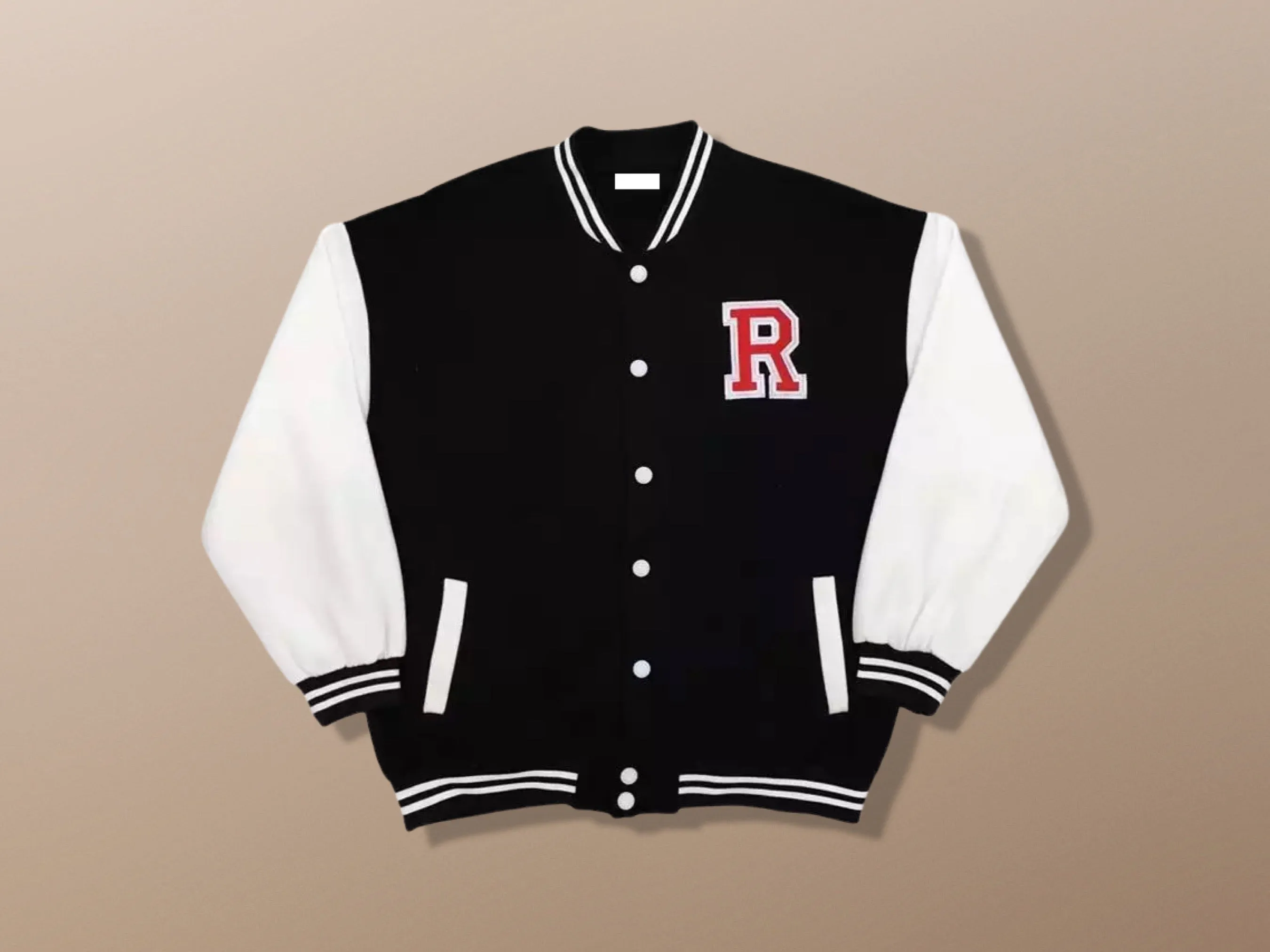 Light Embroidered Harajuku Baseball Varsity Bomber Jacket