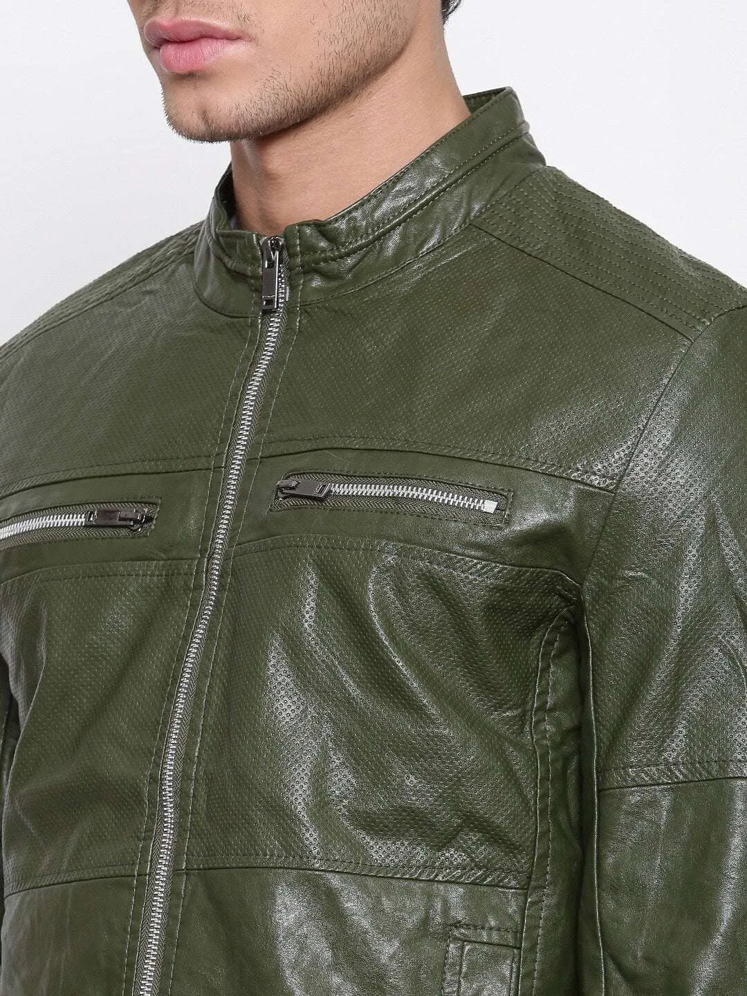 Men Biker Jacket