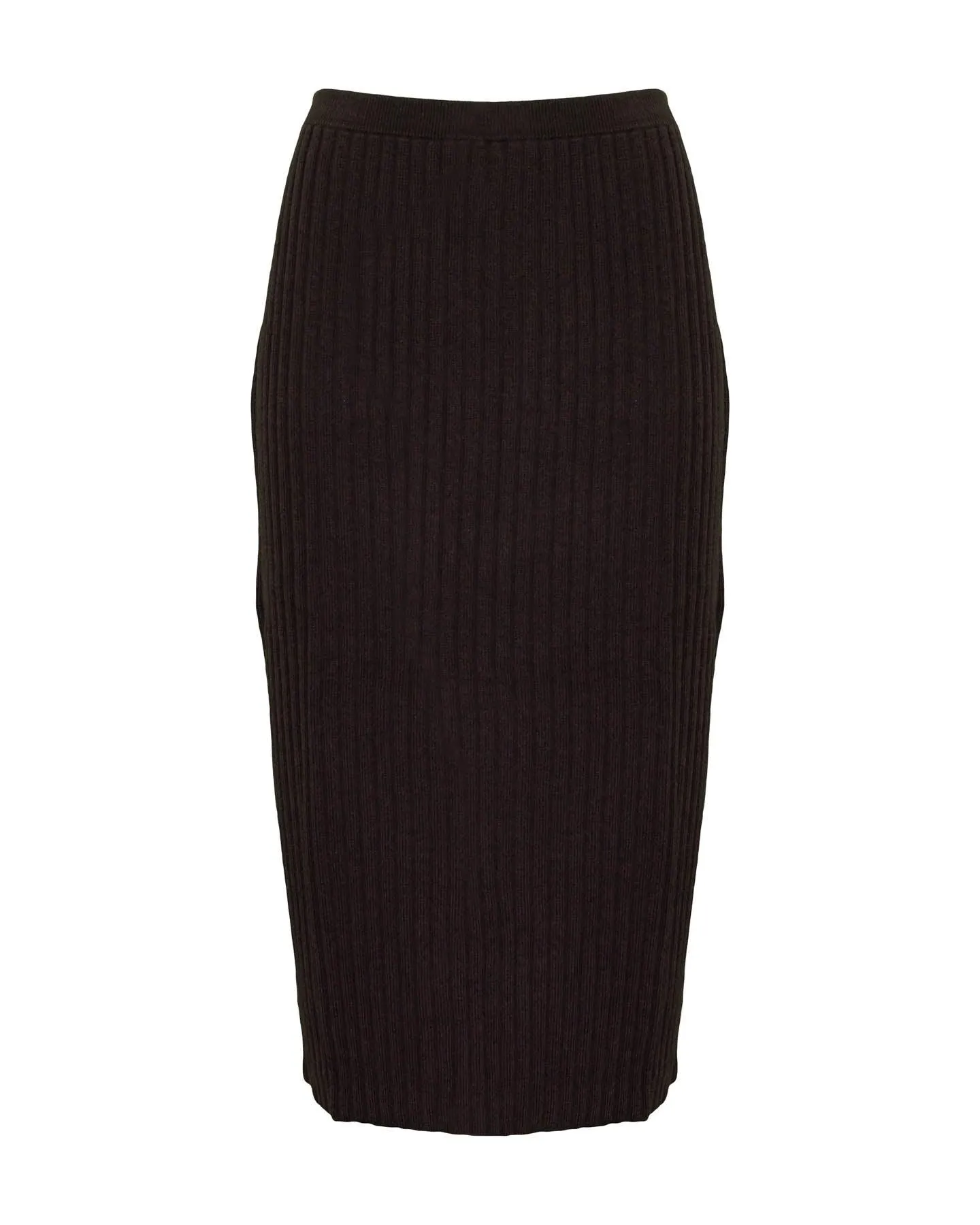 Merino Wool Pencil Skirt