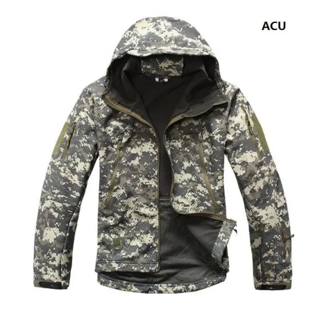 Military Tactical Jacket Men Waterproof Coat