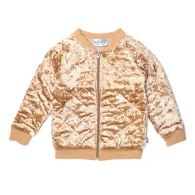 Minti Velvet Bomber - Gold