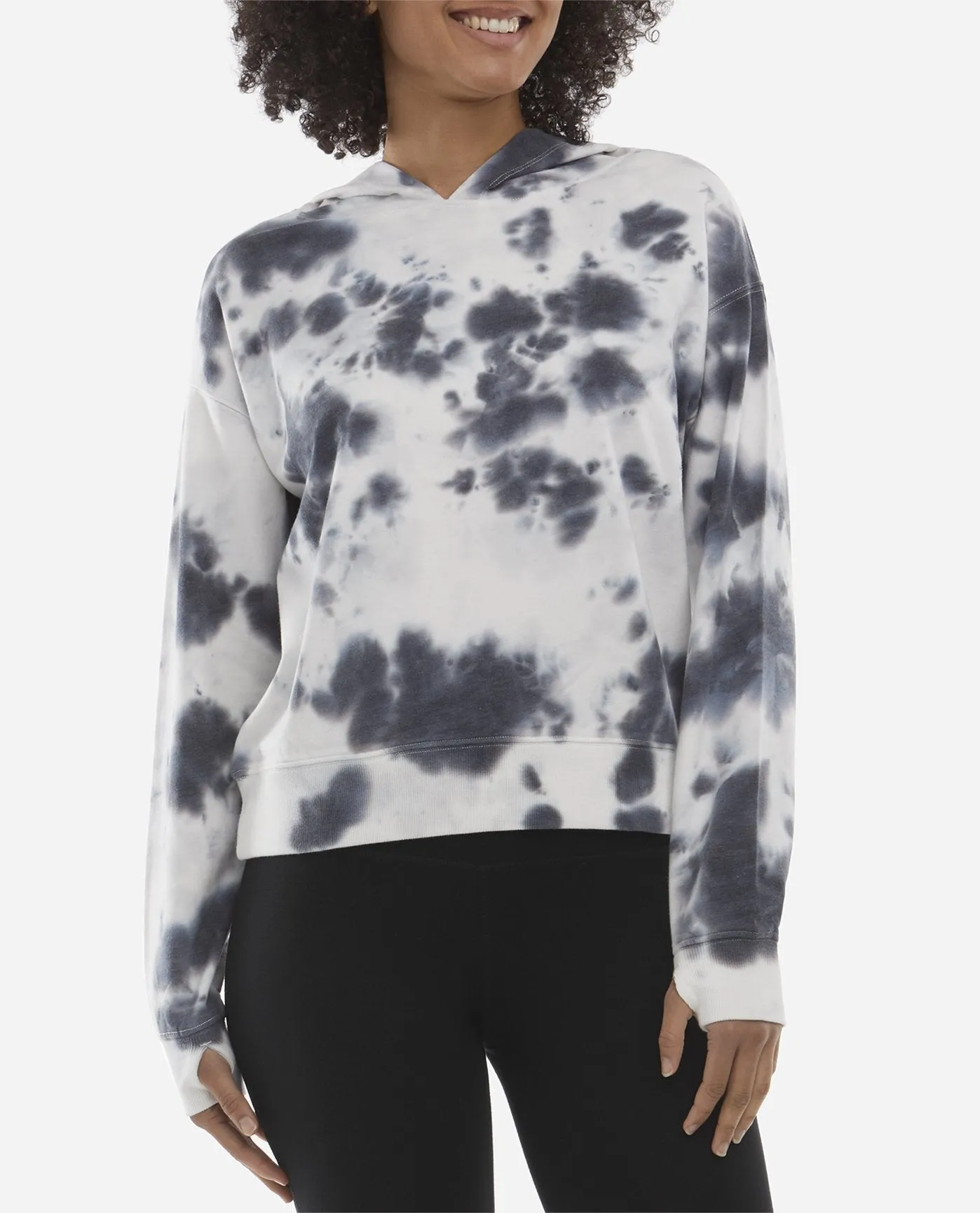 Mottled Tie Dye Hoodie