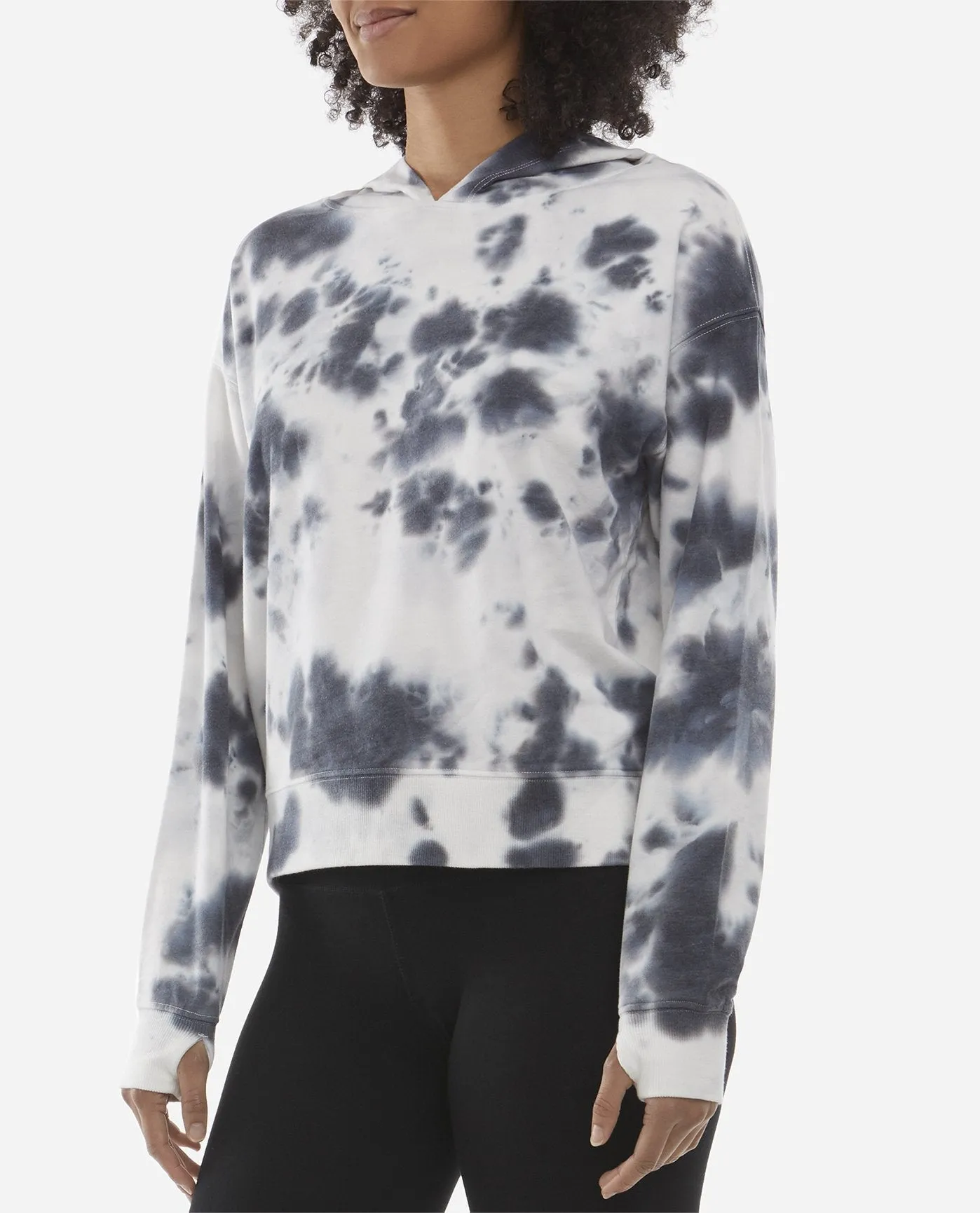 Mottled Tie Dye Hoodie