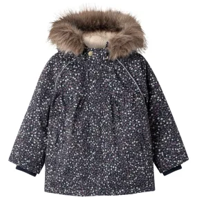 Name It Dark Sapphire Liberty Snow05 Jacket AOP Fo Noos