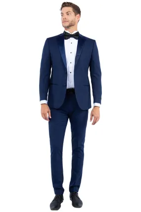 Navy Notch Lapel Tuxedo Jacket