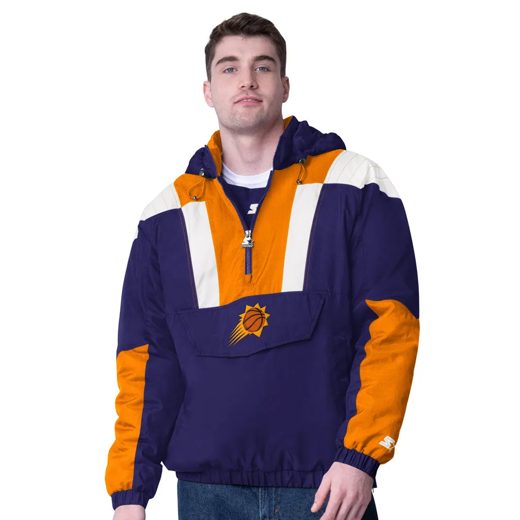 NBA Phoenix Suns Starter Chargers Half-Zip Pullover Hoodie