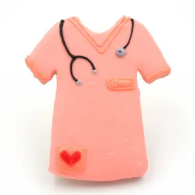 Nurse Coat - Peach