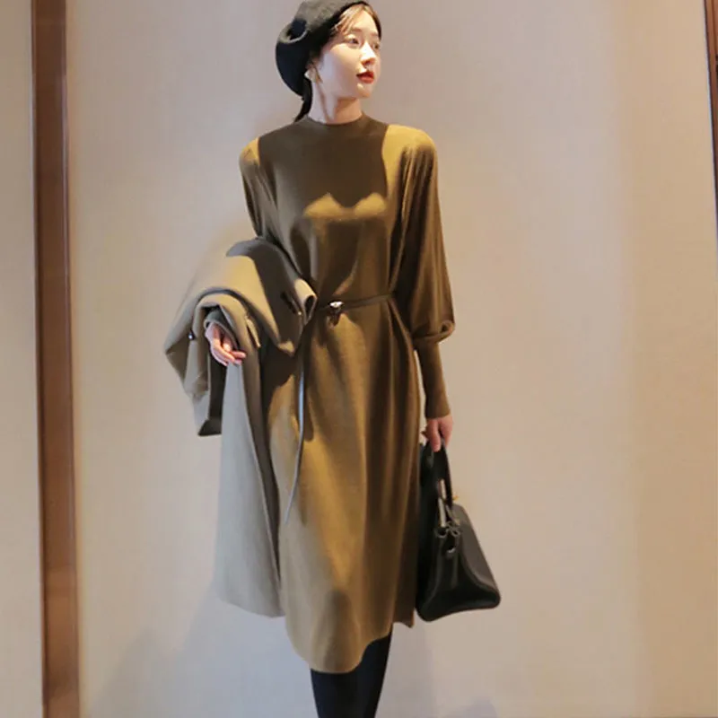 NY Sweater Dress - Culture Heaven Special