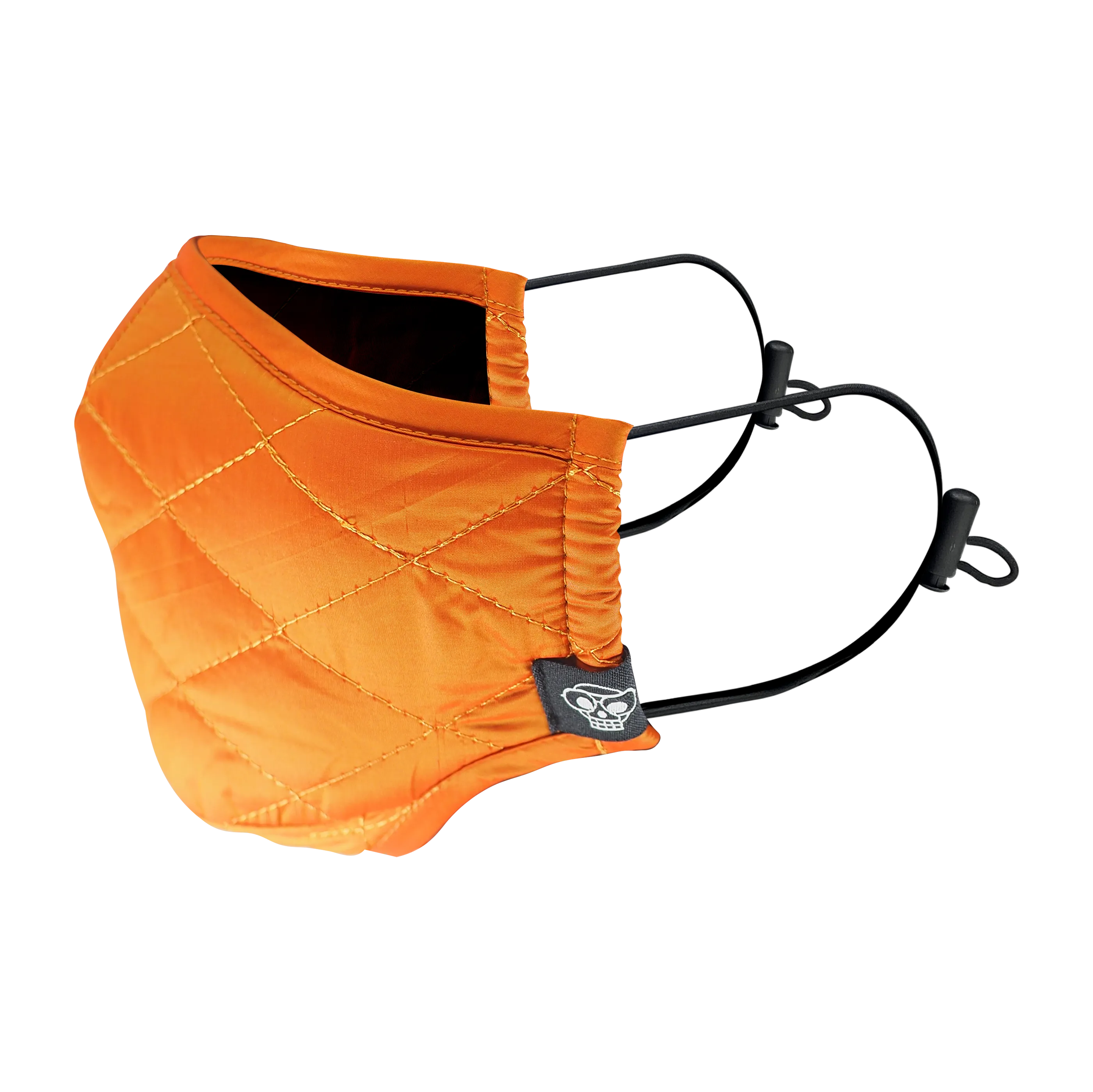 ORANGE MA-1 BOMBER QUILTED MASK