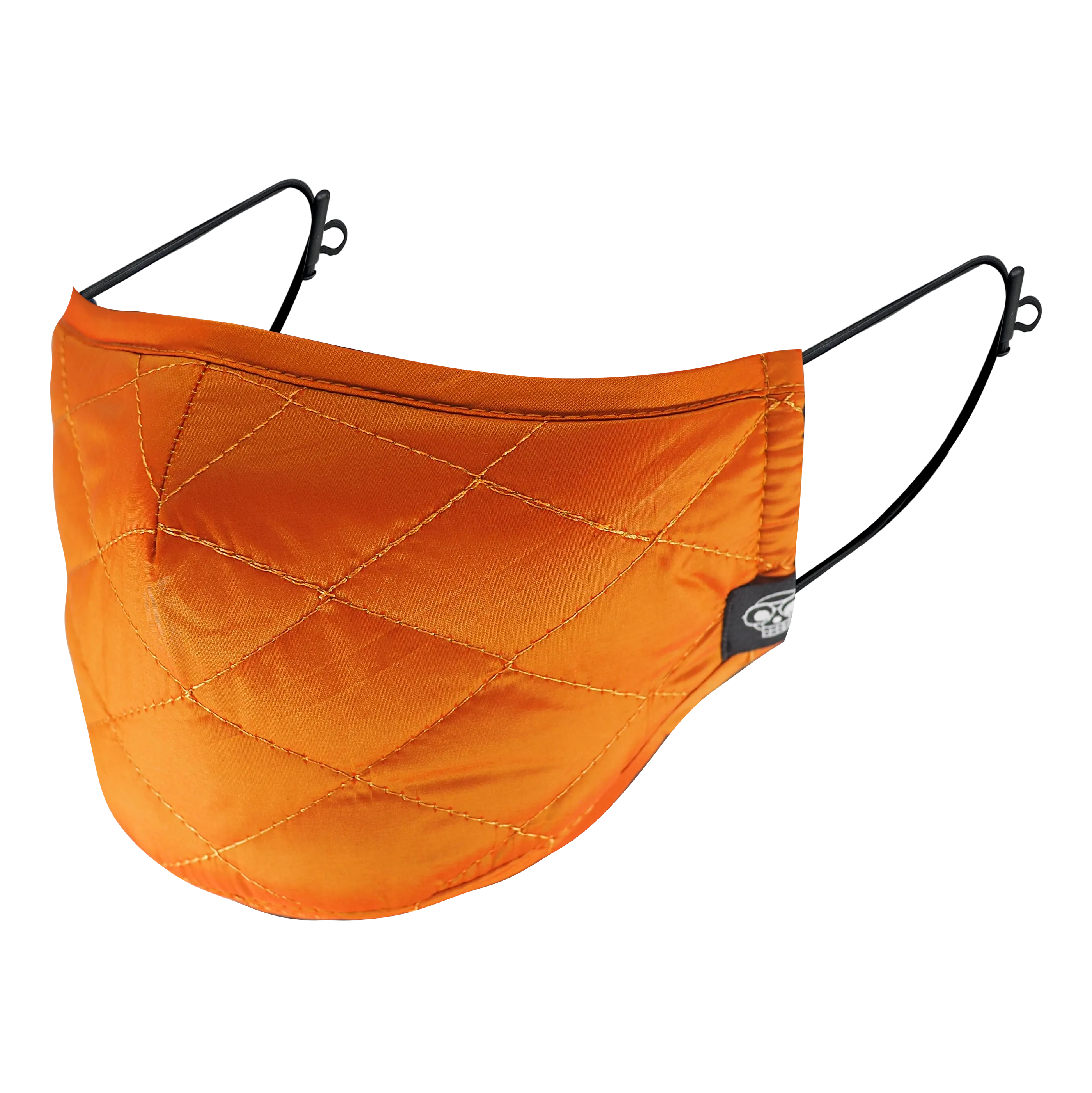 ORANGE MA-1 BOMBER QUILTED MASK