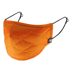 ORANGE MA-1 BOMBER QUILTED MASK