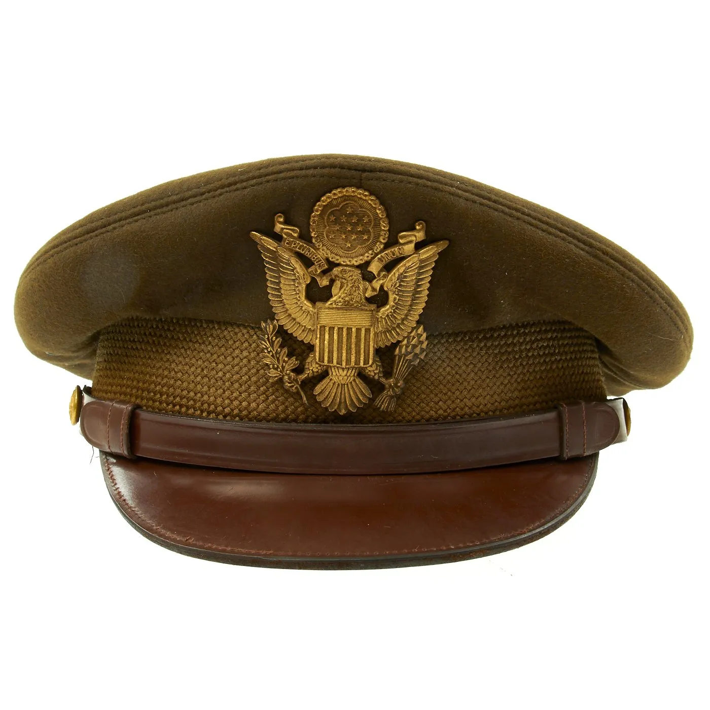 Original U.S. WWII USAAF Officer Crush Cap by Stetson