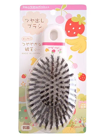 Petz Route Fruit Series Natural Bristle Brush