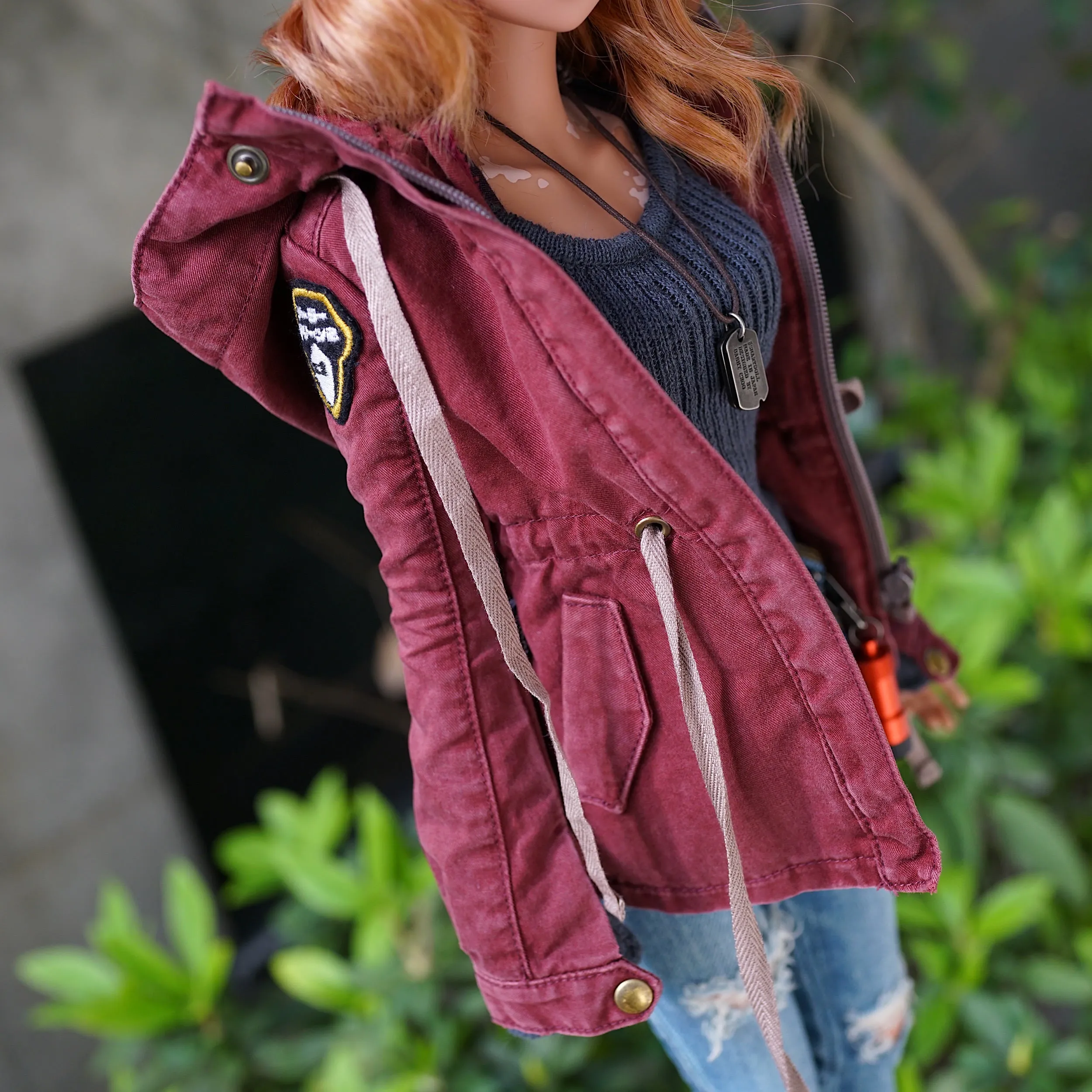 Post Apocalyptic Jacket (Wine)