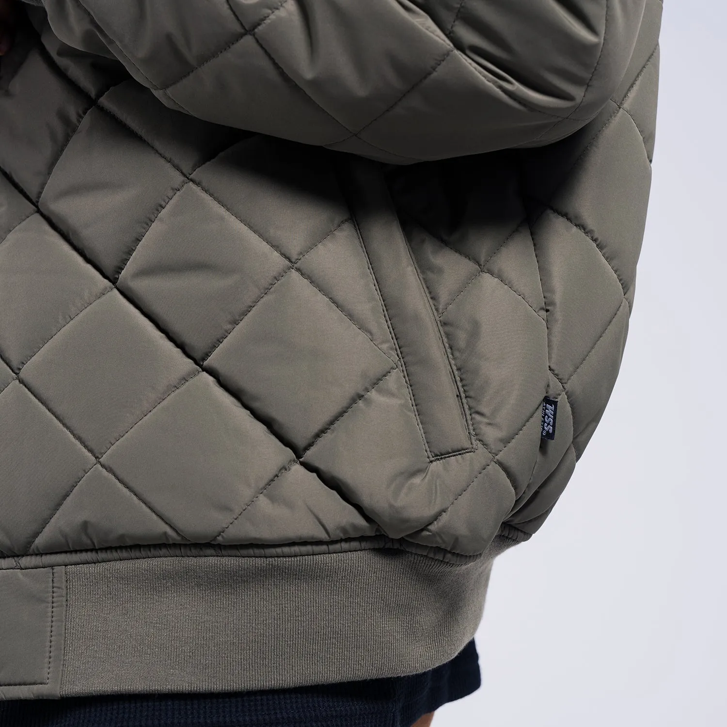 Quilted Bomber - Mens