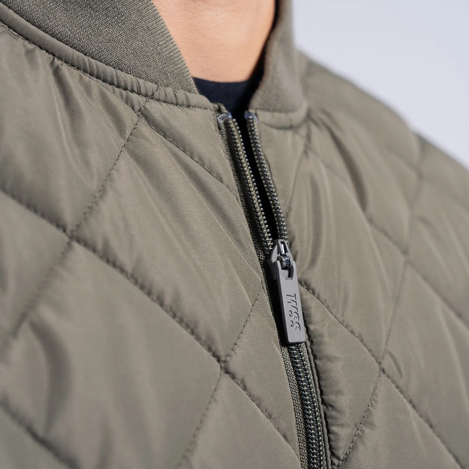 Quilted Bomber - Mens