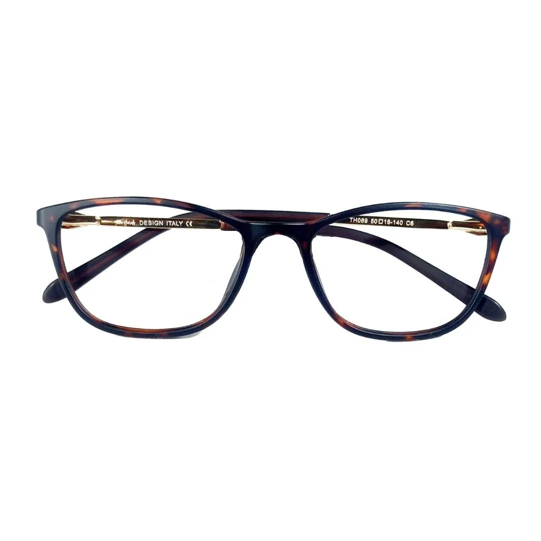 Rectangular Jubleelens Full Rim Designer Eyeglasses Frame For Women- TH069